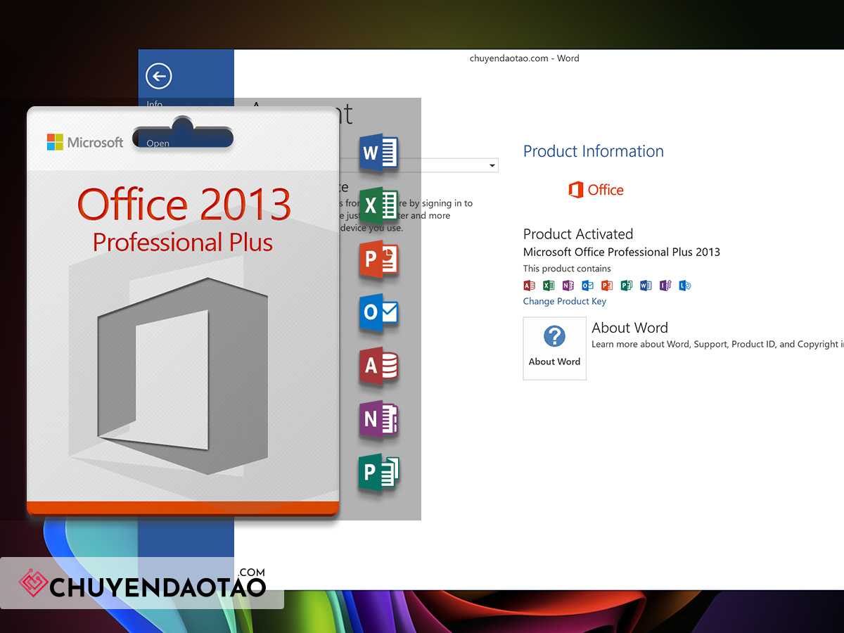 Link tải & hướng dẫn Crack Office 2013 miễn phí mới nhất