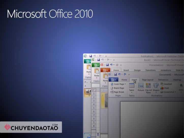 Các thành phần chính của Office 2010