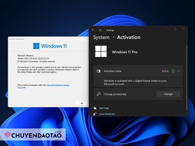 Cách Crack Win 11 Active bản quyền vĩnh viễn, miễn phí