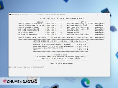 Link tải AIO Tools bản sạch mới nhất & hướng dẫn sử dụng