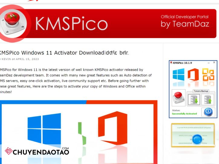 Giới thiệu về KMSpico - Công cụ kích hoạt Windows, Office miễn phí