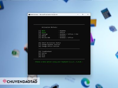 Tải MAS Tool (Microsoft Activation Scripts) chính chủ, phiên bản ổn định nhất